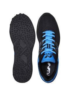 Nivia Men Marathon Running Shoe for Mens | Rubber Outsole with Breathable Mesh Upper with PVC Synthetic Leather | Die Cut N.R E.VA Sockliner | Ideal for Trail Running (Blue/Black) UK -6  - Image 5