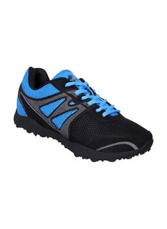 Nivia Men Marathon Running Shoe for Mens | Rubber Outsole with Breathable Mesh Upper with PVC Synthetic Leather | Die Cut N.R E.VA Sockliner | Ideal for Trail Running (Blue/Black) UK -6  - Image 1