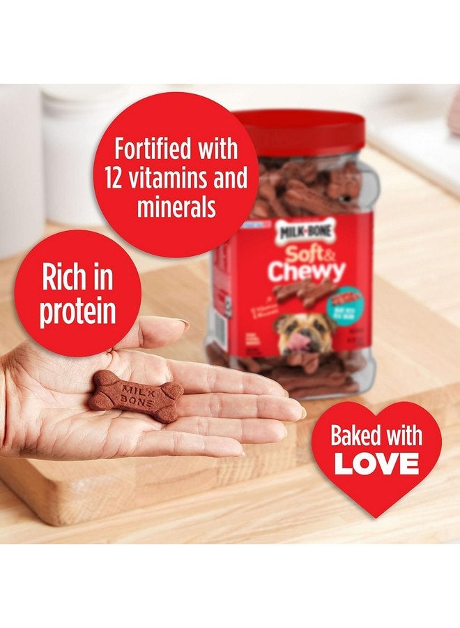 Milk-Bone Soft & Chewy Dog Treats Made With Real Bacon, 25 Ounce Container - Image 2