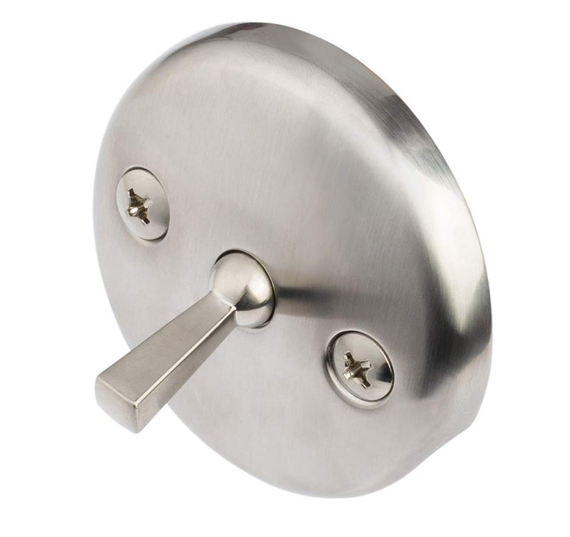 Artiwell Trip Lever Tub Trim Kit Set With Trip Lever Overflow Face Plate Trip Lever Bathtub Drain With Strainer Overflow And Matching Screws (Brushed Nickel) - Image 4