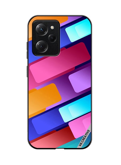 Protective Case Cover For Xioami Pcoo X5 Pro Abstract Design Multicolour