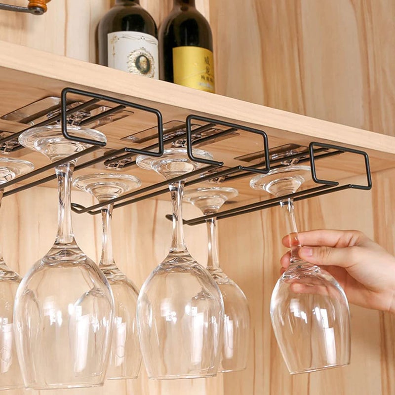 RAYMOX RAYMOX Self Adhesive Wall Mounted 3 in 1 Multi Functional Kitchen Rack for Towel Holder Tissue Paper Rack Wine Glass Holder No Drilling  - Image 3