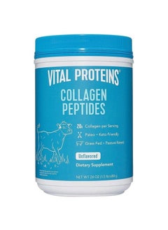 Collagen Peptides Unflavored Dietary Supplement,Liquid (Net Wt 24 Oz),