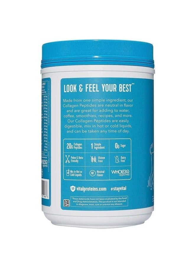 Vital Proteins - Collagen Peptides Unflavored Dietary Supplement,Liquid (Net Wt 24 Oz), - Image 1