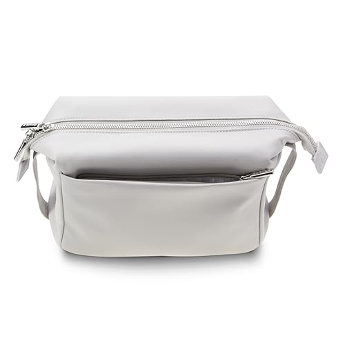 ETOILE - Jet Setter Travel Case Grey Soft Flexible and Foldable Makeup Cosmetic Travel Bag - Image 3