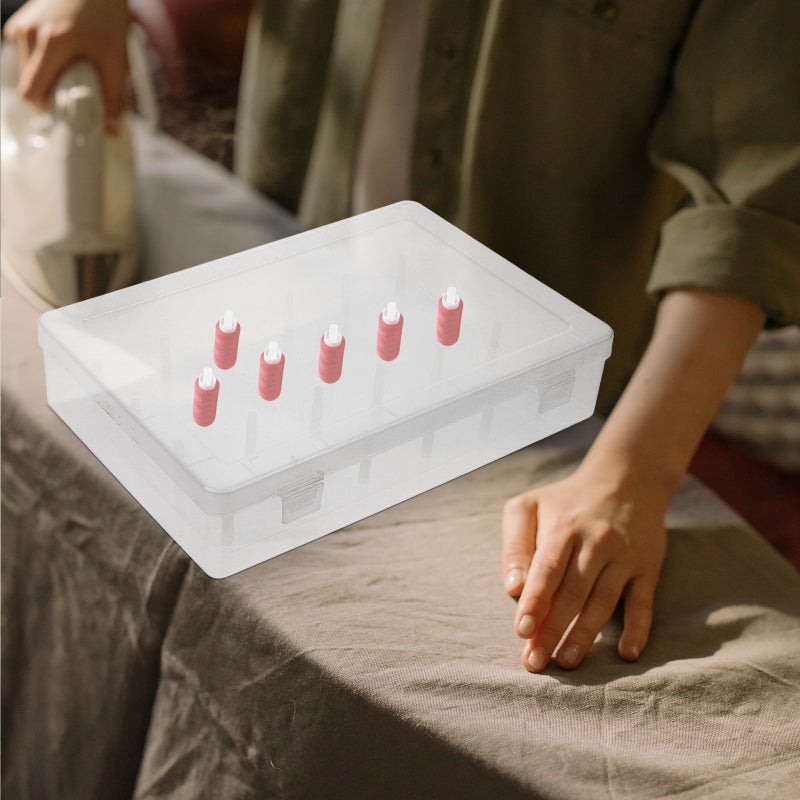 🏠 حامل خيوط بعدة فتحات لتثبيت الخيوط مثالي لترتيب المنزل - Image 5