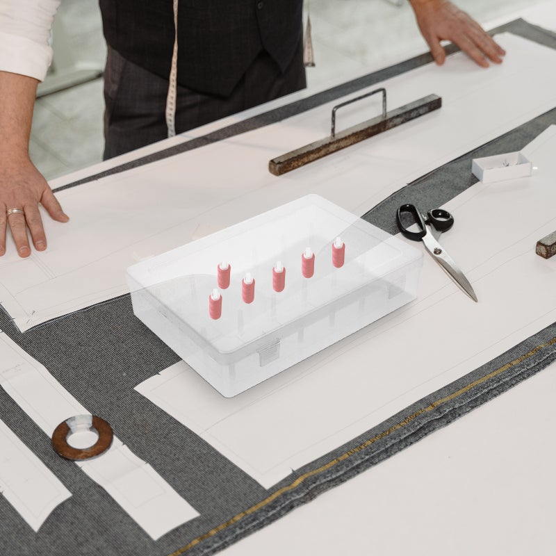 🏠 حامل خيوط بعدة فتحات لتثبيت الخيوط مثالي لترتيب المنزل - Image 4