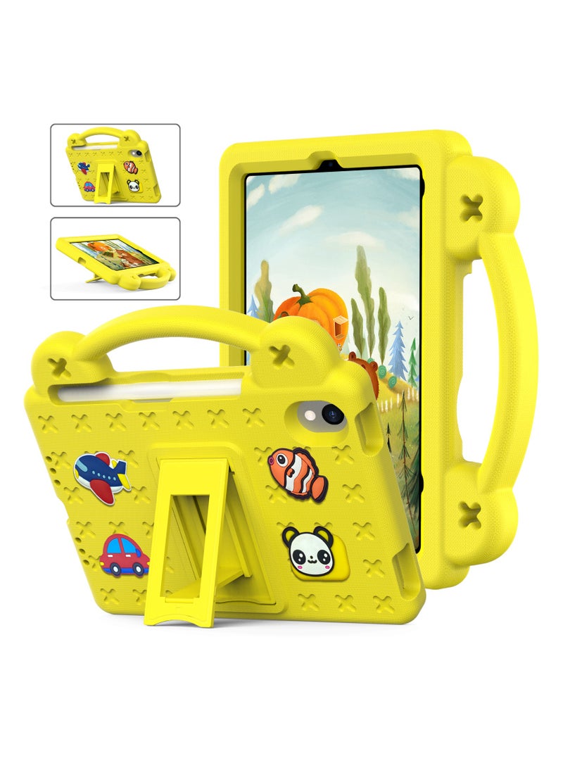 Kids Case Compatible with iPad Mini 6(2021)/Mini 7(2024) 8.3 Inch Heavy Duty EVA Foam Shockproof Cover Kids Proof Case with Stand Pen Slot - Image 1