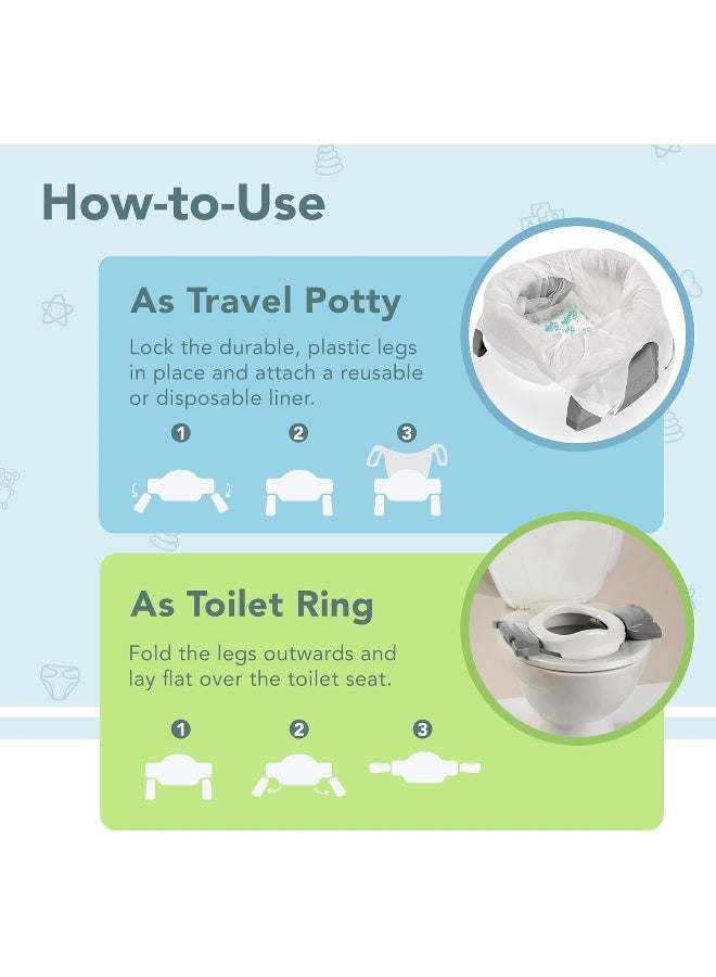 Kalencom Potette Plus 2-in-1 Travel Potty and Trainer Seat - Image 5