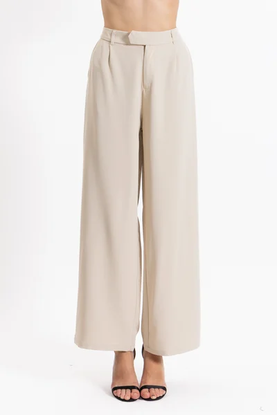 شايبس WIDE LEG COMFORT TROUSERS
