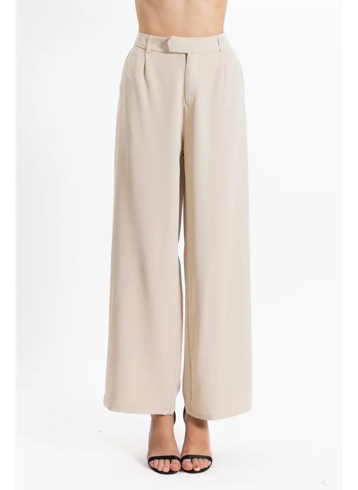 شايبس WIDE LEG COMFORT TROUSERS