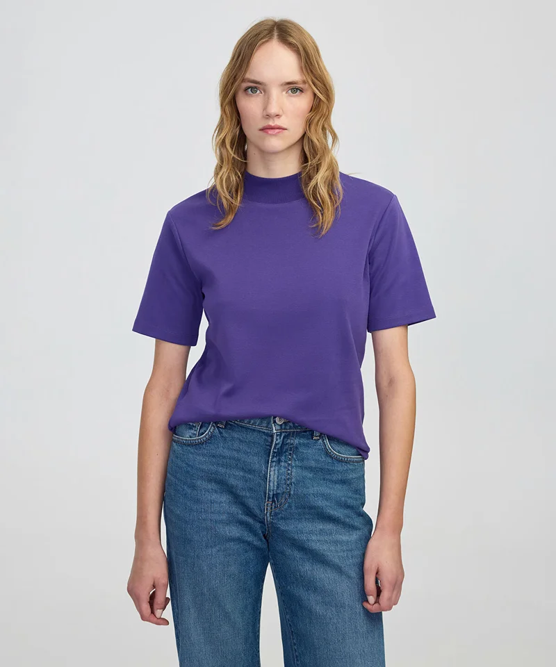 Ipekyol Ribbed Neck T-Shirt