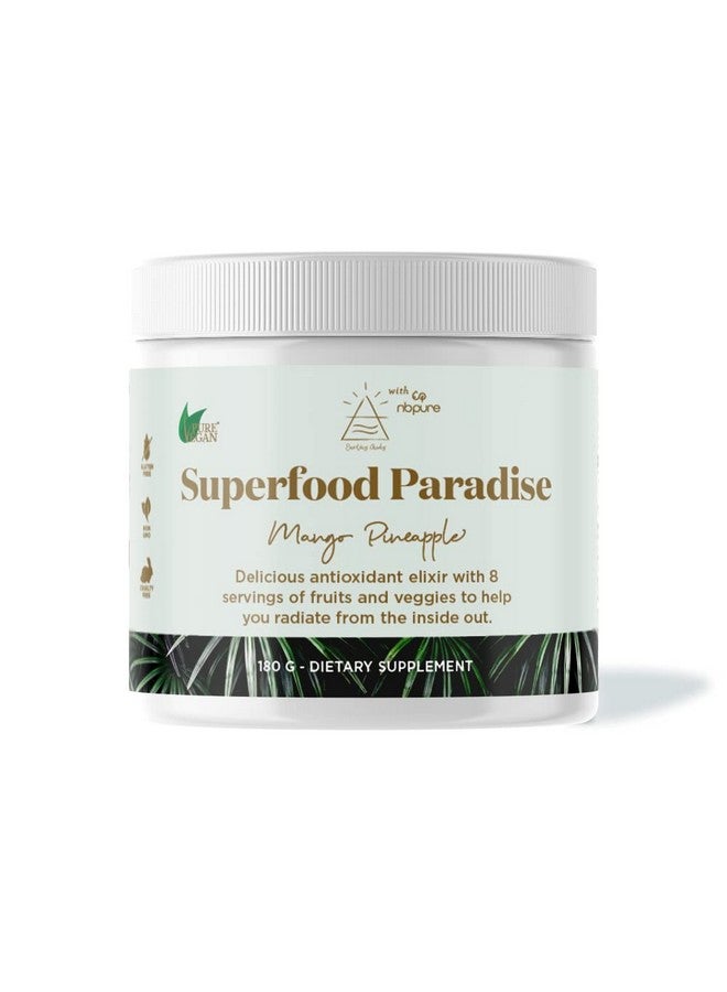 nbpure Earthy Andy Superfood Paradise Mango Pineapple 30 Servings - Image 1
