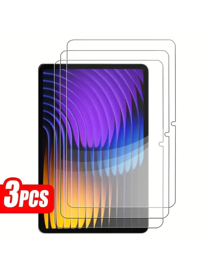 3 Screen Protector for Xiaomi Pad 7 11.2 2024 9H Tempered Glass Anti Fingerprint Scratch - Image 1