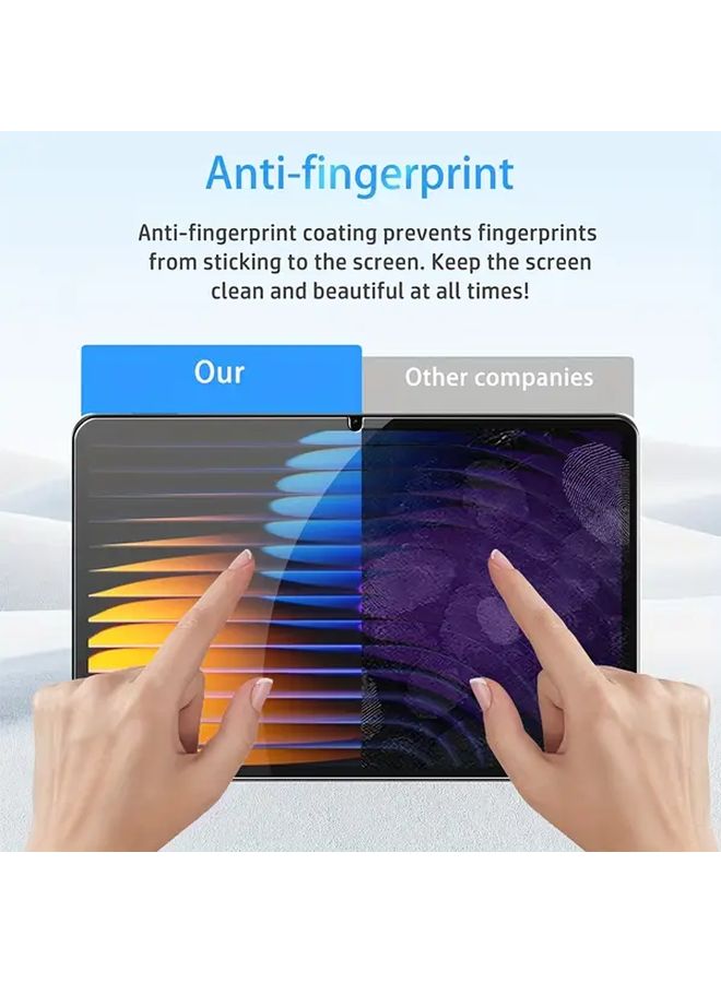 3 Screen Protector for Xiaomi Pad 7 11.2 2024 9H Tempered Glass Anti Fingerprint Scratch - Image 3