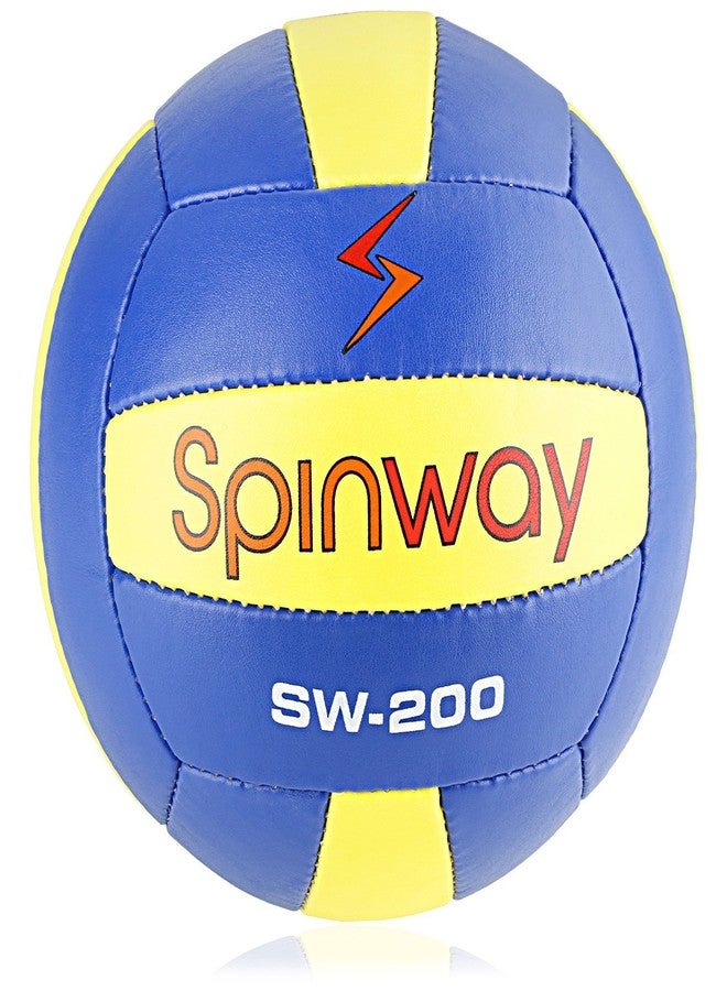spinway VB2 PU Volleyball, Size Standard, (Blue, Yellow) - Image 1