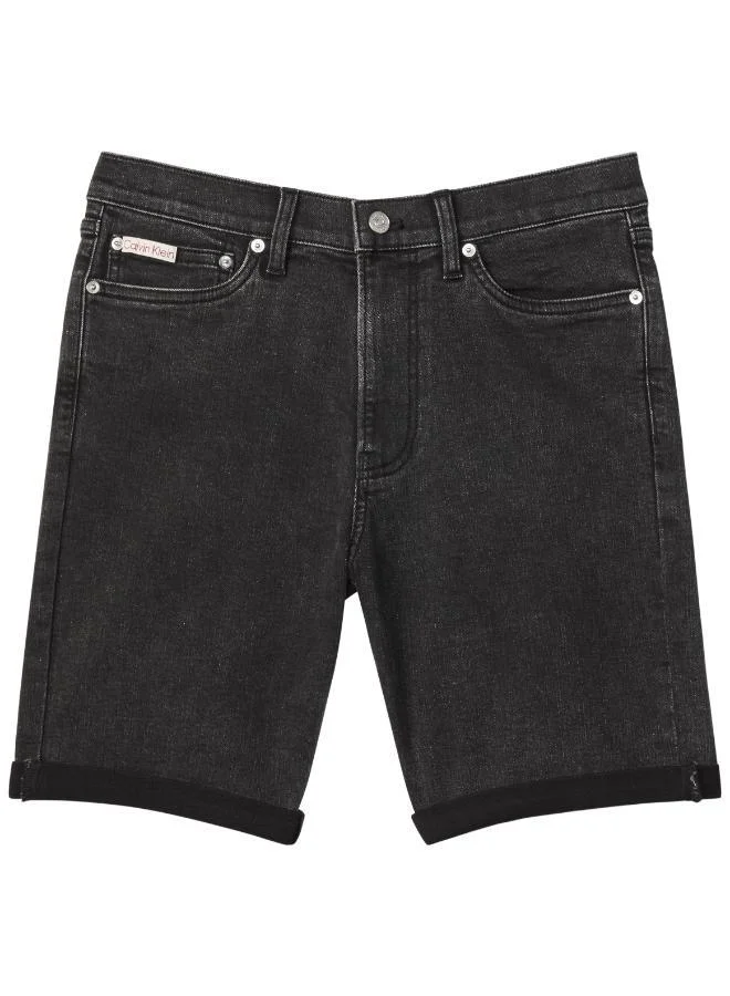 Calvin Klein Jeans  Slim Denim Shorts for Men | Best Price UAE