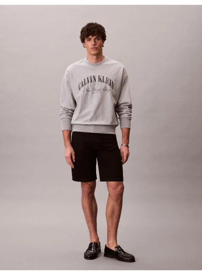 Calvin Klein Jeans  Slim Denim Shorts for Men | Best Price UAE