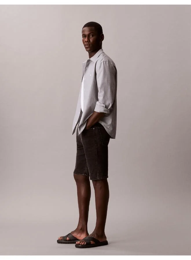 Calvin Klein Jeans  Slim Denim Shorts for Men | Best Price UAE