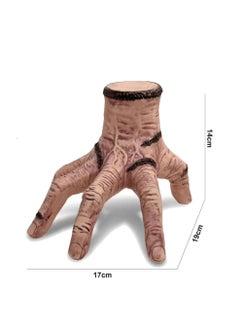 Rally Gothic Addams Family Latex Hand Figure Toy - Funny Scary Costume Photo Props  - Image 1