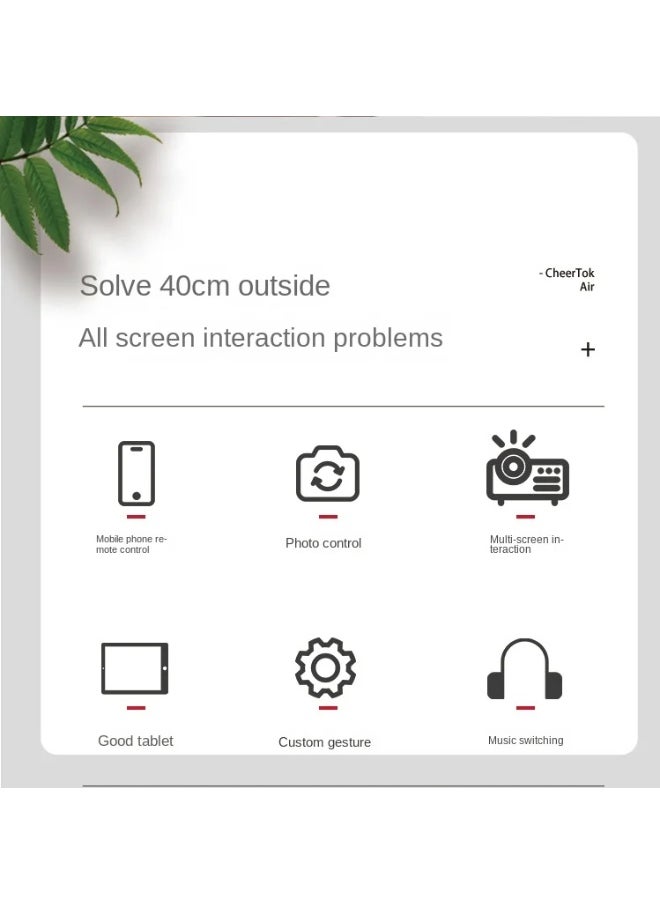 Remote Control for TikTok, Kindle App Page Turner, Bluetooth Camera Video Recording, Tik Tok Scrolling Ring for Sending on iPhone, iPad, iOS, Android Camera Remote Shutter Selfie Button, Black.