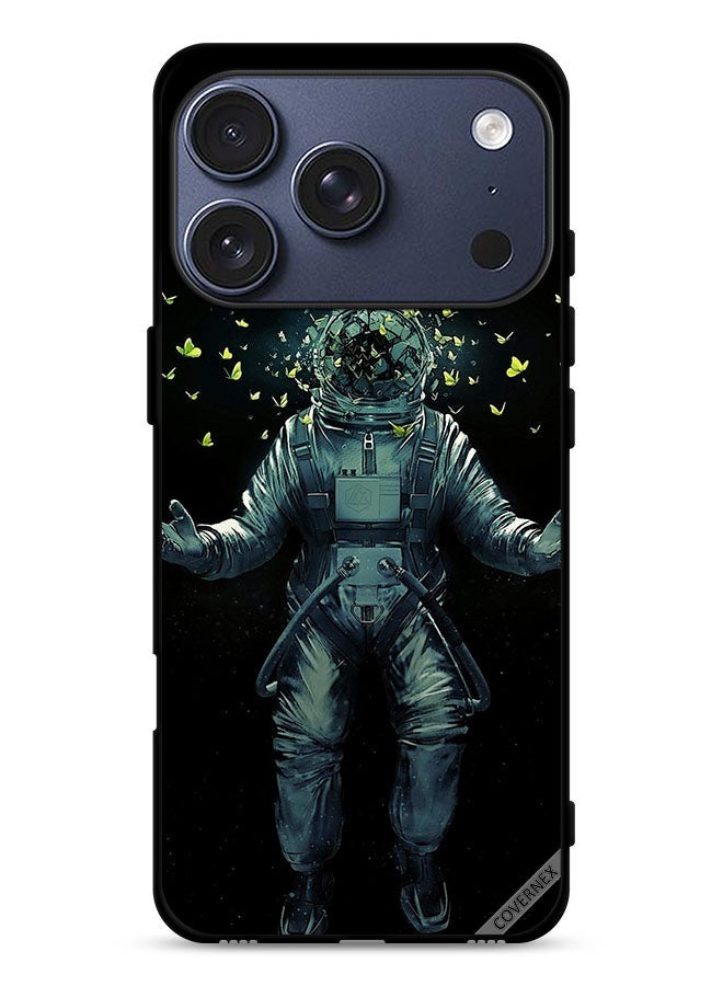 Covernex Apple iPhone 17 Pro Protective Case Cover Astronaut & Butterflies - Image 1