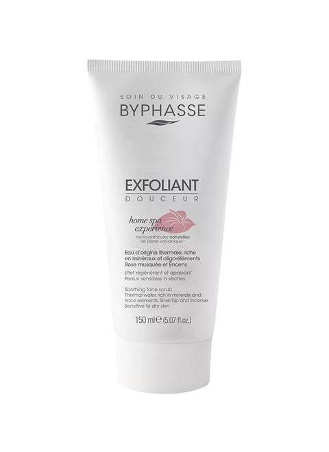 HOME SPA EXPERIENCE SOOTHING FACE SCRUB SENSITIVE TO DRY SKIN 150ML