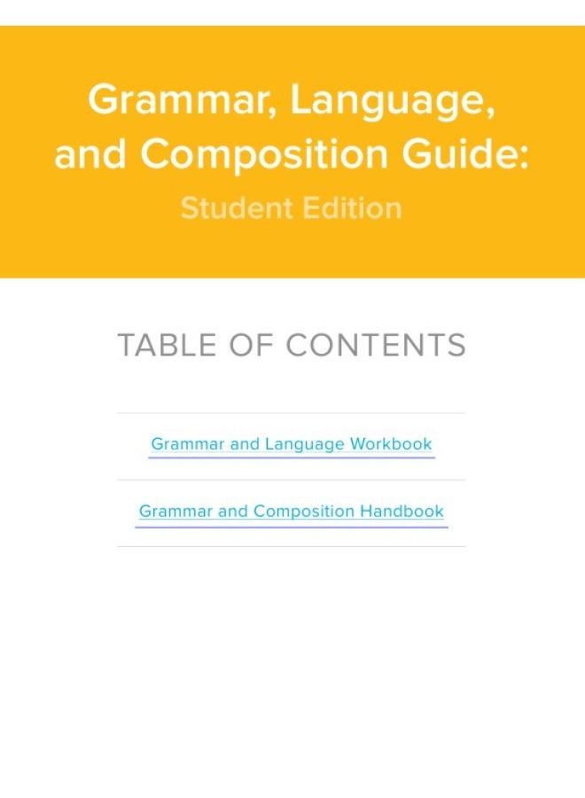 StudySync Grammar, Language, and Composition Grade7 Student Edition - Image 2