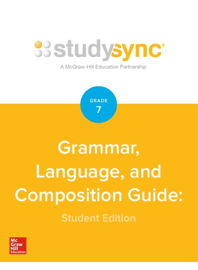 StudySync Grammar, Language, and Composition Grade7 Student Edition - Image 1