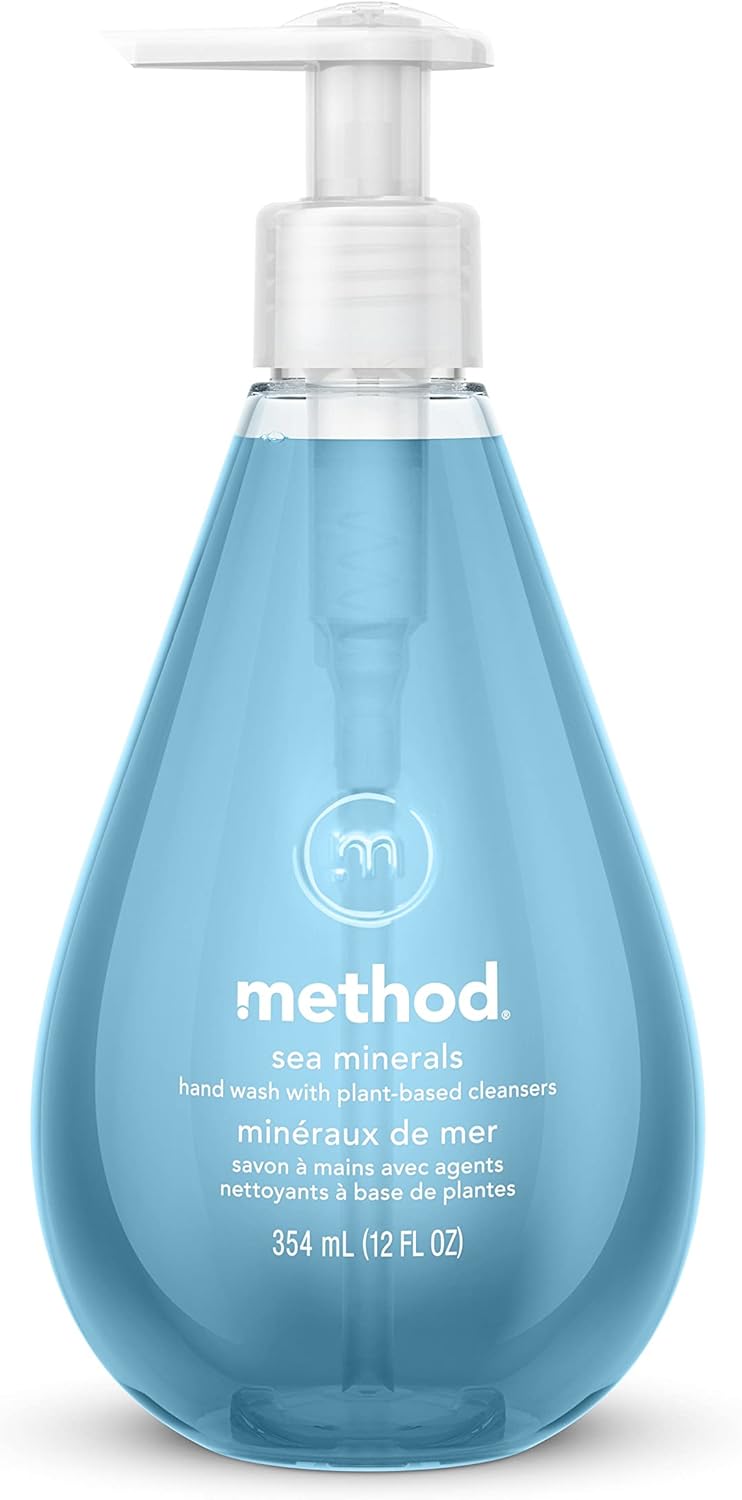 Method Gel Hand Soap Sea Minerals Biodegradable Formula 12 fl oz Pack of 1