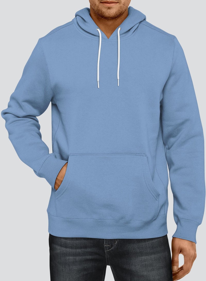 InkMASH Premium Hoodie - Pastel Blue - Made in UAE - Unisex - Image 1