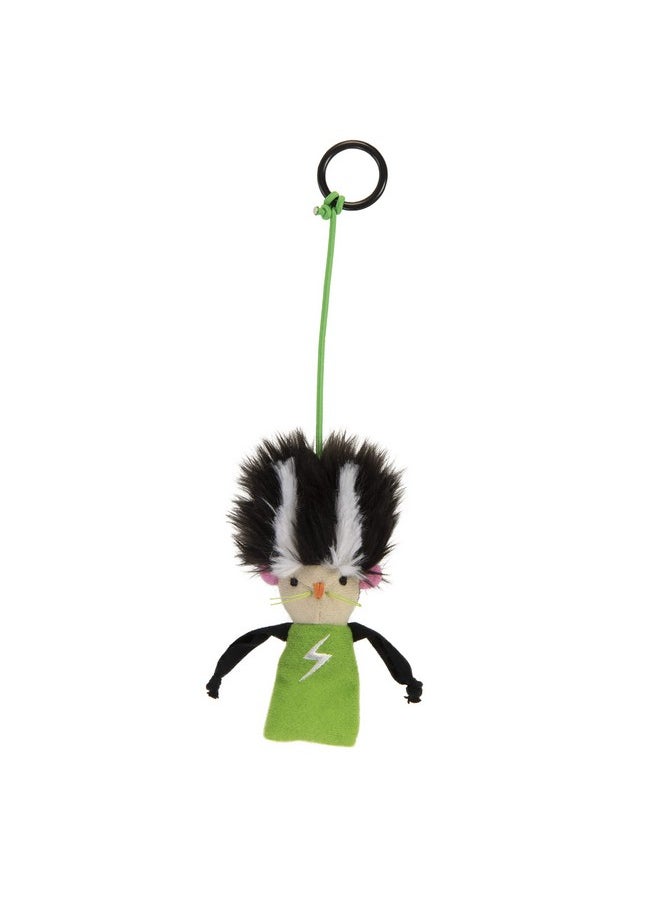 Petlinks (4 Set Bundle Halloween Cat Toys, 2X Crinkle Bat Launchers, 1x Catnip Crow, 1x Bride of Frank Dangler - Multi Color, 4 Set Bundle