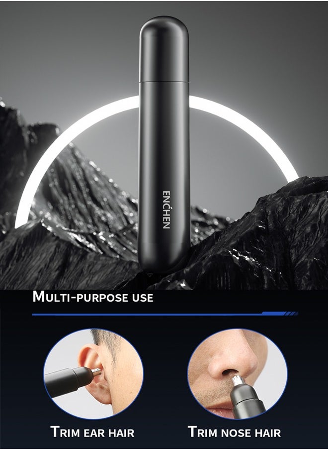 ENCHEN Electric Mini Ear and Nose Hair Trimmer EN005 Cordless for Men  - Image 1