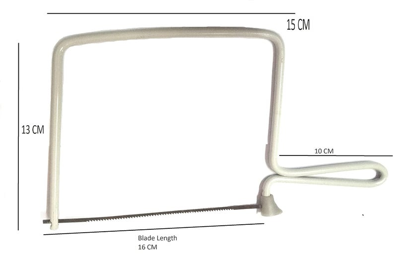 LOVELY 6 Inch 150 MM Mini Hacksaw Saw Junior Saw Coping Saw Combo Pack of 3 Saw - Image 5
