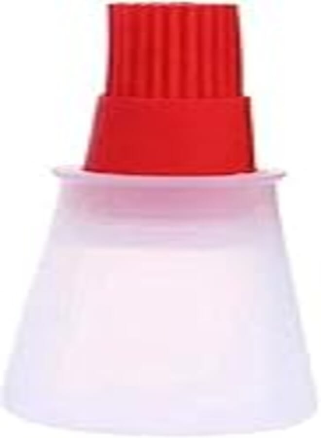 OR Silicone Oil Bottle with Brush - Red