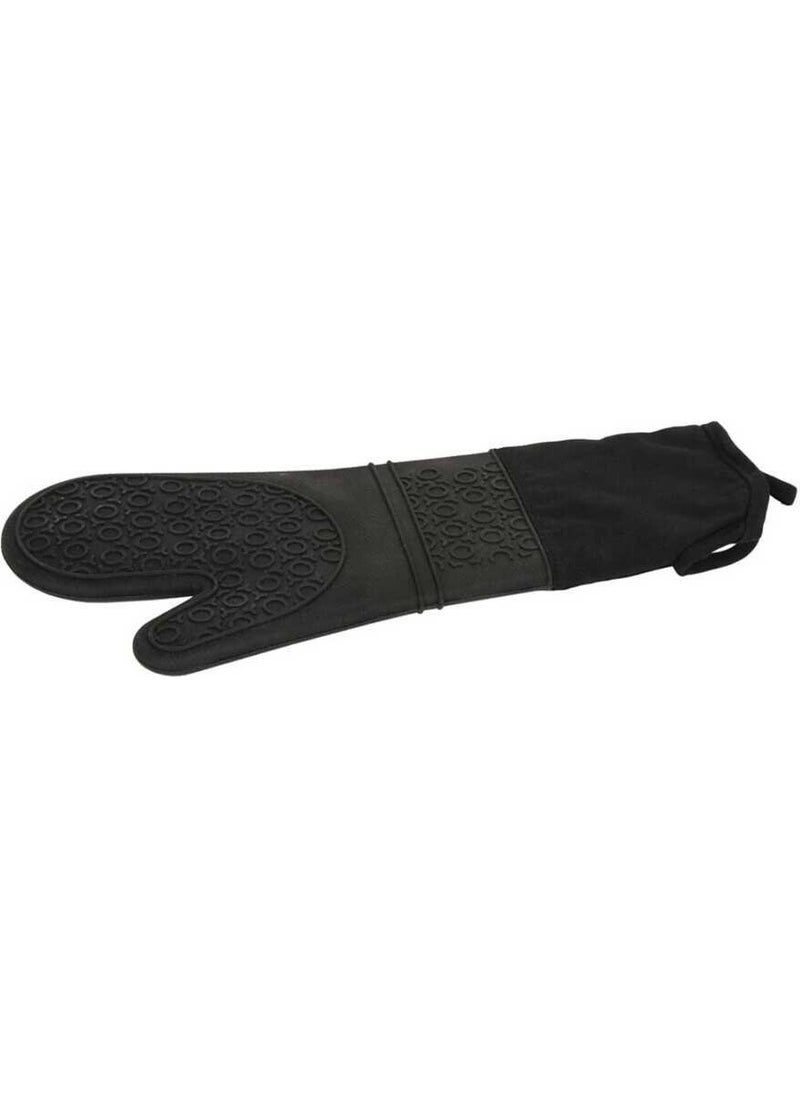 Epinox Silicone Oven Gloves - Black - (Slk-Elds) - V  - Image 1