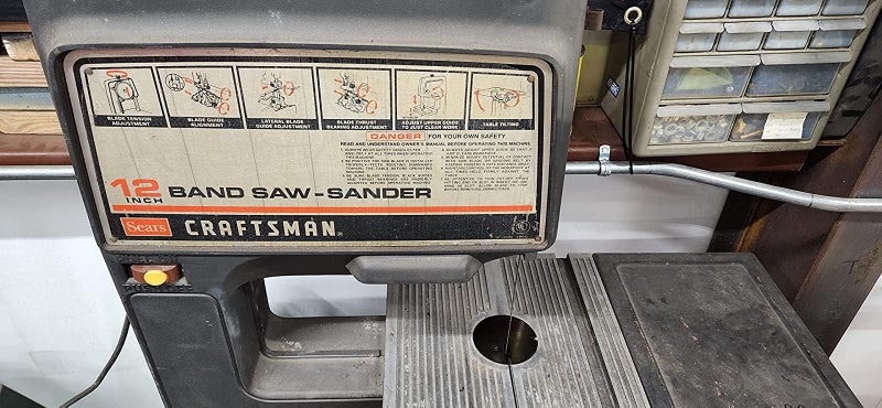 palart Band Saw Table Insert 69063 Compatible with 12in Craftsman 113.xxxxx Series Band Saws (Diameter: 3.37 in, Thickness: 0.11 in) - Image 4