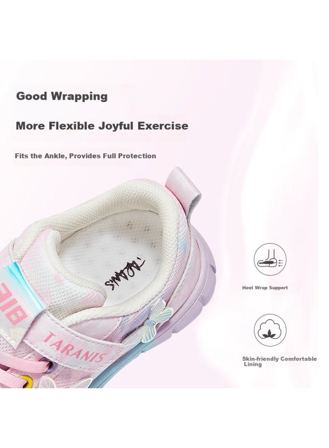 Taranis Spring Kids Balance Bike Shoes Anti-collision Sports Shoes Girls Anti-kick Breathable Casual Shoes Size 32 - Image 1
