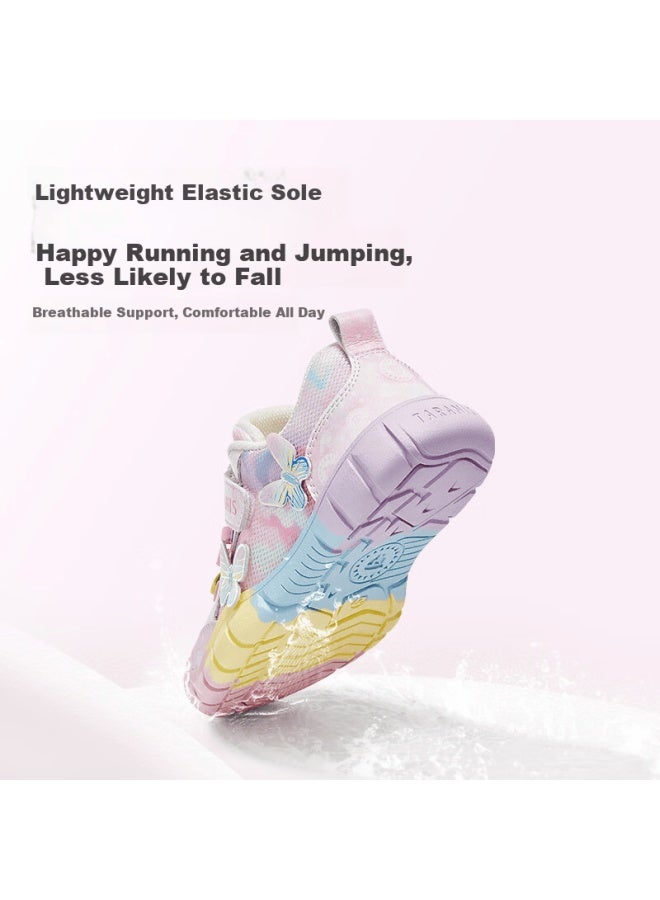 Taranis Spring Kids Balance Bike Shoes Anti-collision Sports Shoes Girls Anti-kick Breathable Casual Shoes Size 32 - Image 2