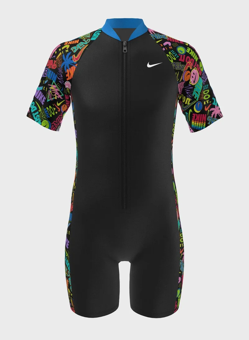Nike Youth Logo Swimsuit