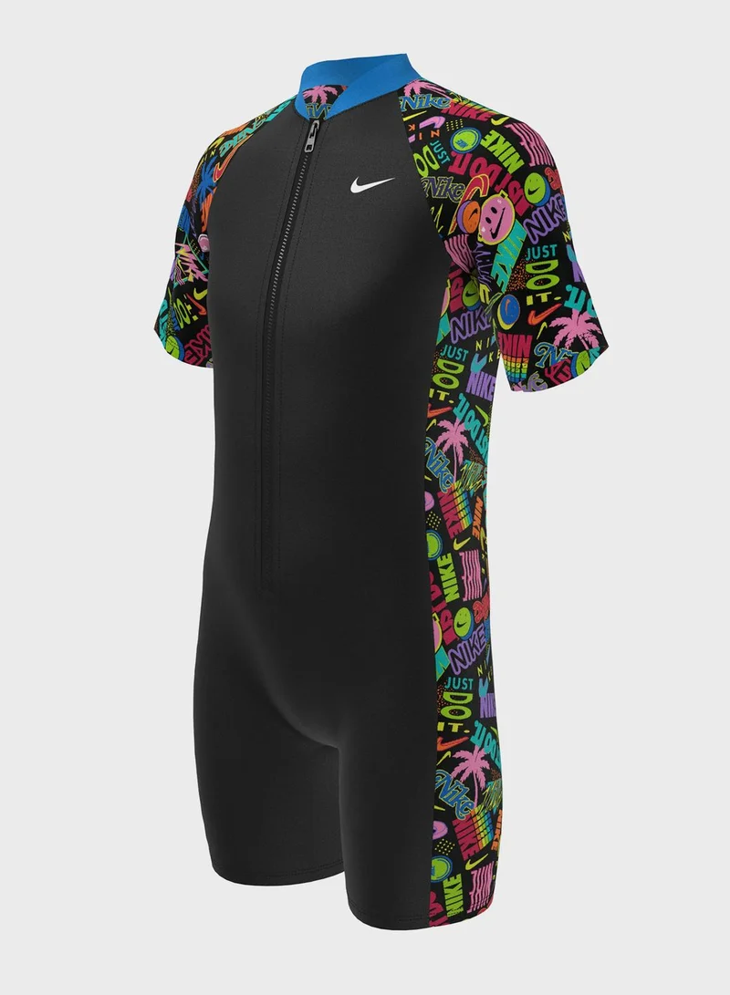 Nike Youth Logo Swimsuit