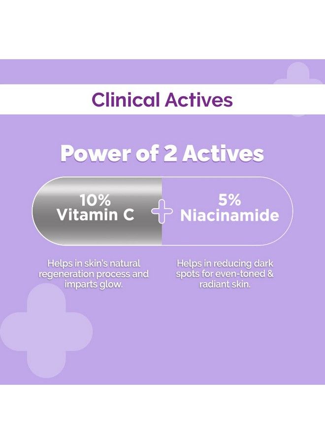 THE derma Co Ccinamide Radiance Vitamin C Serum With 10% Vitamin C & 5% Niacinamide For Glowing & Spotless Skin 30Ml  - Image 5