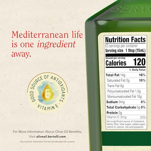 Bertolli Extra Virgin Olive Oil, Rich Taste, 32 fl oz - Image 5