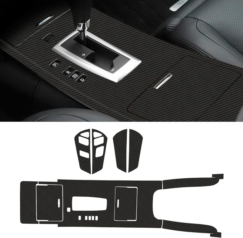 TOMALL Carbon Fiber Gear Shift Panel Sticker for Nissan Altima - Image 1