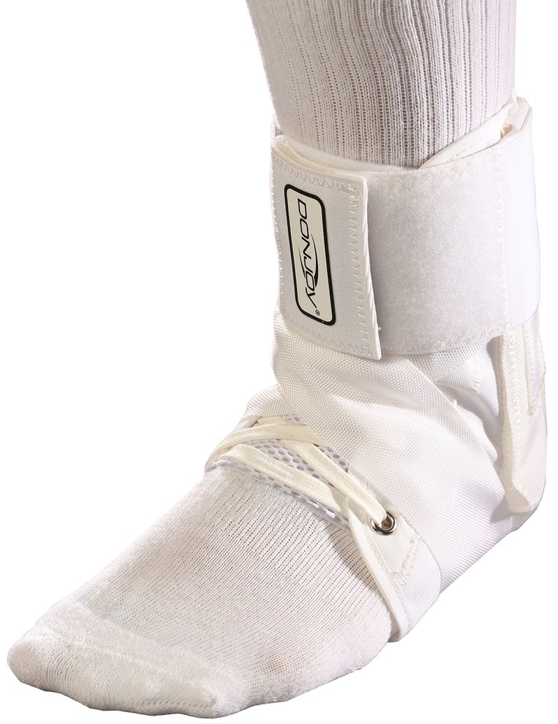 DonJoy Stabilizing PRO Ankle Brace Medium White - Image 3