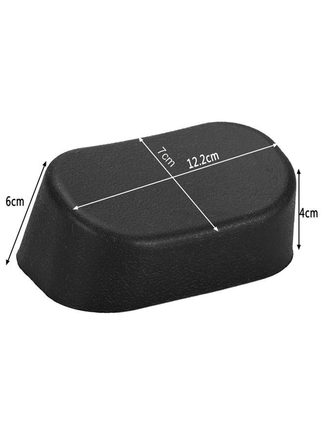 DOACT Shampoo Neck Cushion,5 Colors Silicone Neck Rest Shampoo Bowl Cushion Beauty Salon Spa Hair Washing Sink ow (Black) - Image 3