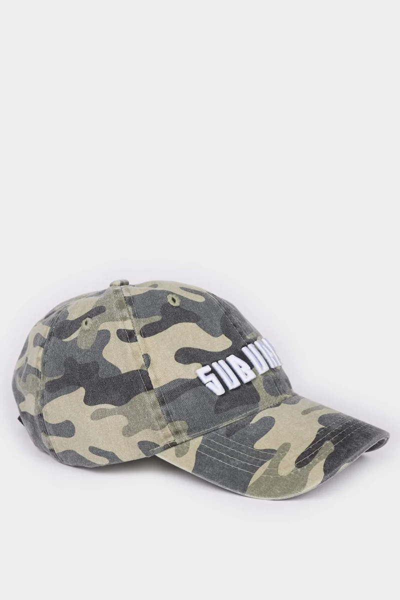 ديفاكتو Man Cotton Printed Hat