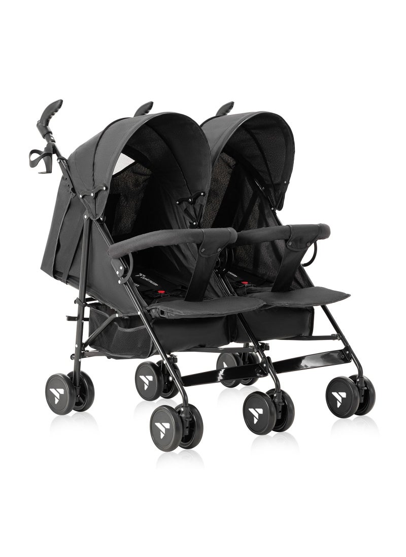TEKNUM - Twin Stroller Fellow - Black - Image 1