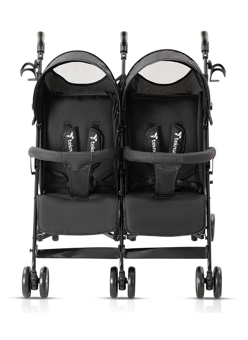 TEKNUM - Twin Stroller Fellow - Black - Image 1