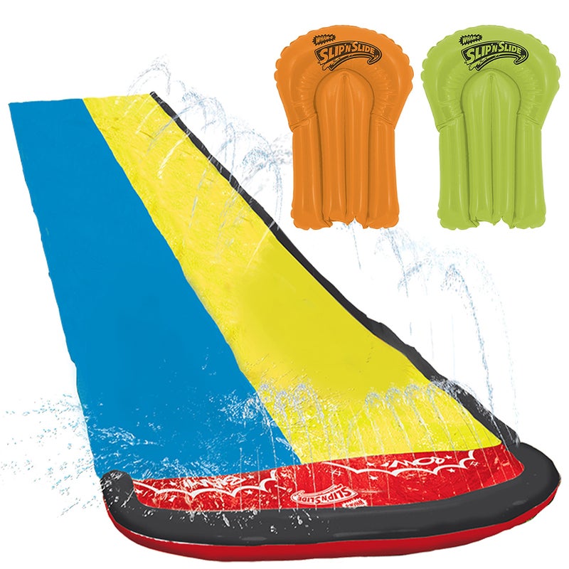 Wham-o Slip N Slide Wave Rider Double with 2 Slide Boogies - Image 1